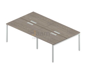 Мебель для персонала Двойная группа сдвоенных столов с люком RP-4.1(x4)+F-56