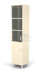 Мебель для персонала Шкаф комбинированный 5-ур левый BR81.0512