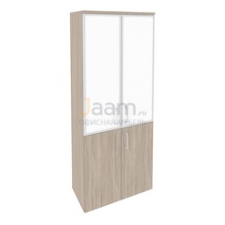 Мебель для персонала Офисный шкаф высокий широкий O.ST-1.2RW