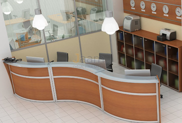 Стойка ресепшн Матрица