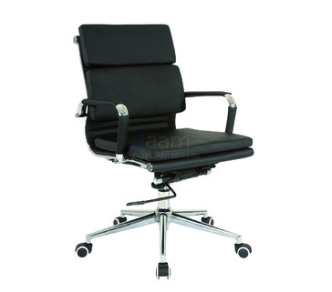 Кресло для персонала Eames RT-08BQ черное