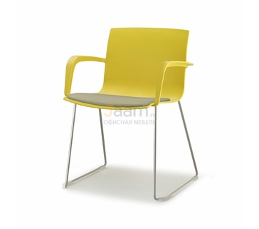 Офисный стул Логан В/К ткань кат. 1/ база хром