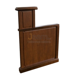 Стойка ресепшн Боковая панель ресепшен левая 30580 L