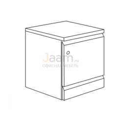 Мебель для гостиниц Офисная тумба прикроватная правая R5209