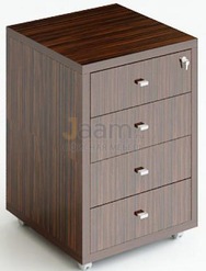 Кабинет руководителя Офисная тумба 4-х секционная подкатная с центральным замком 209