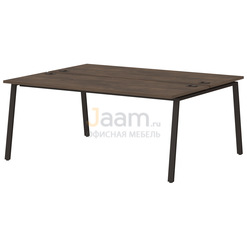 Мебель для персонала Стол-тандем на металлокаркасе Т-141