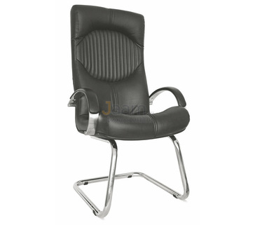 Офисный стул Гермес хром конференц