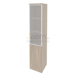 Мебель для персонала Офисный шкаф высокий узкий правый O.SU-1.2R(R)