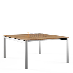 Мебель для персонала Рабочая станция на 2 стола зеркальная TES284187