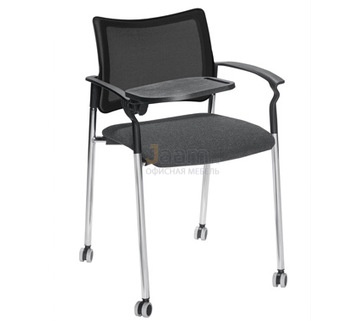 Офисный стул Pinko Mesh с пюпитром на колесах